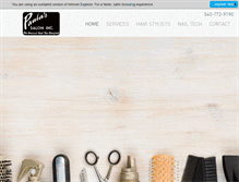 Tablet Screenshot of paulassaloninc.com